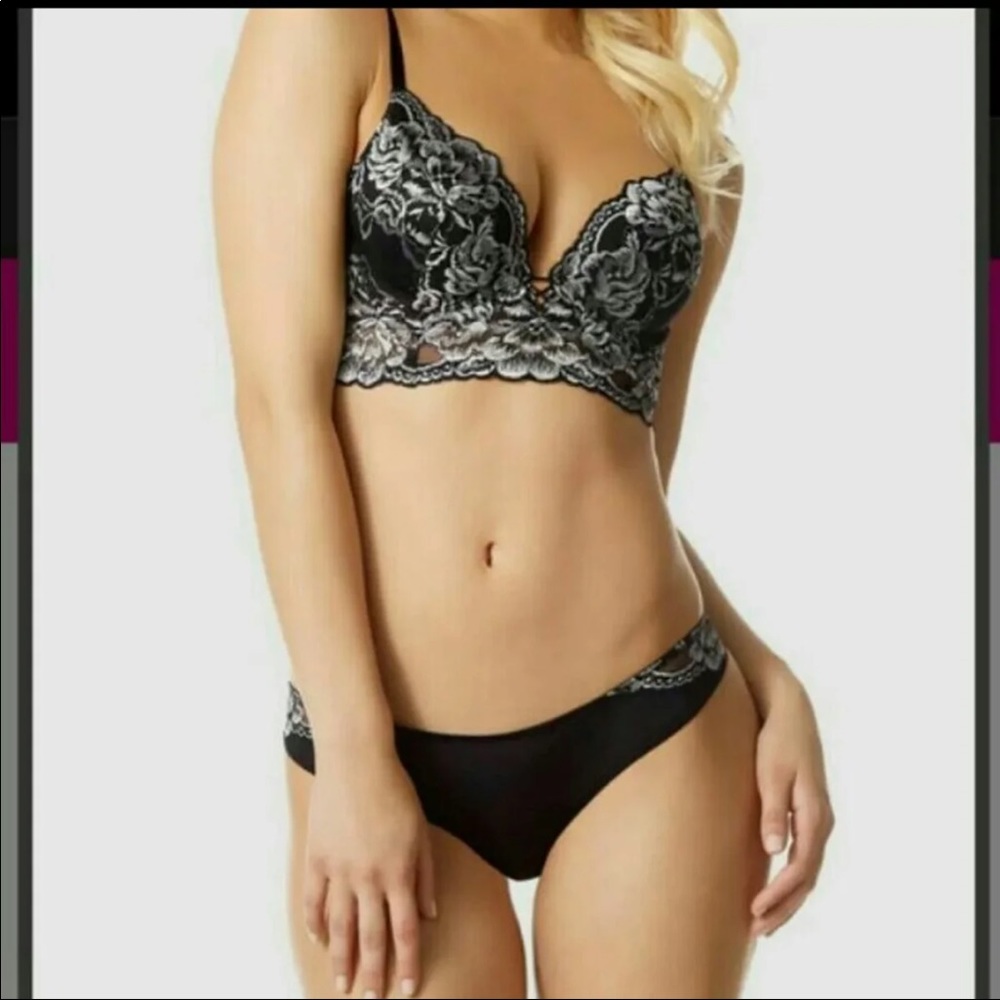 La Senza Lace Bustier Bra